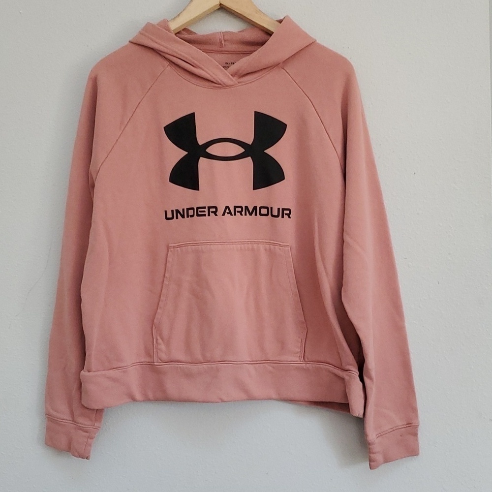Under Armour Loose Pink Hoody Sweater